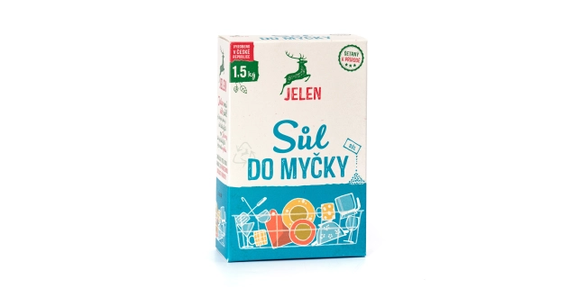Jelen sůl do myčky 1,5 kg                                                                                                                                                                                                                                 